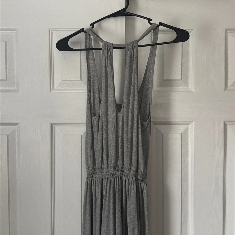 Abercrombie and Fitch Women’s Grey Racerback Maxi Dress Size Small